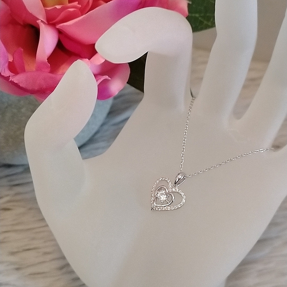 2/$30💕 BNWT Charmed Aroma Adjustable Sterling Silver Necklace